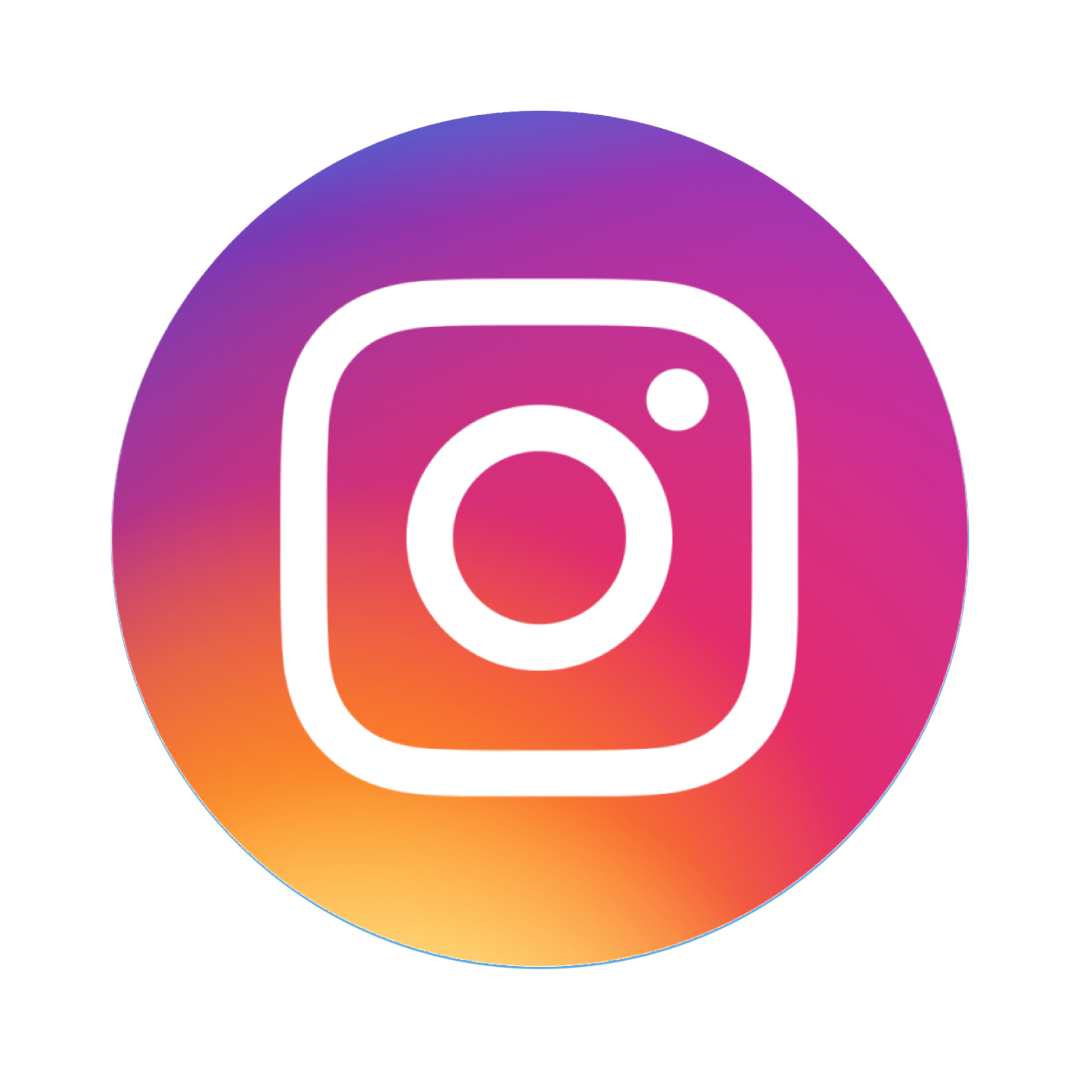Instagram logo with a colorful gradient background. Instagram logo with a colorful gradient background.